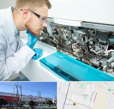 آموزشگاه تعمیرات تجهیزات آزمایشگاهی در فاز دو اندیشه