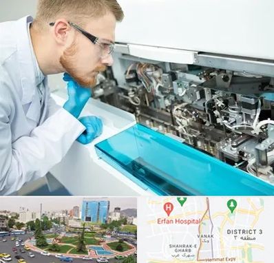 آموزشگاه تعمیرات تجهیزات آزمایشگاهی در ونک 