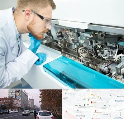 آموزشگاه تعمیرات تجهیزات آزمایشگاهی در کارگر شمالی