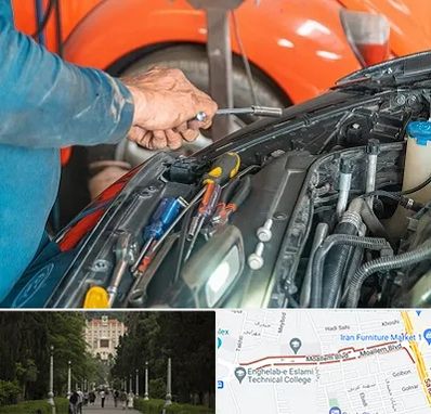 آموزشگاه تعمیرات خودرو در بلوار معلم رشت 