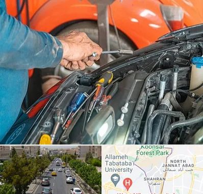 آموزشگاه تعمیرات خودرو در شهران 