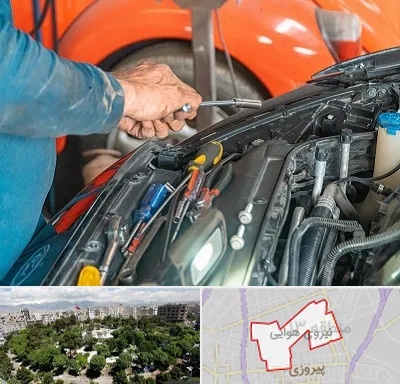 آموزشگاه تعمیرات خودرو در نیروی هوایی