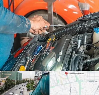 آموزشگاه تعمیرات خودرو در بلوار فرحزادی