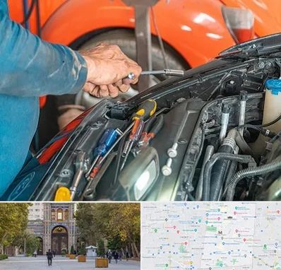 آموزشگاه تعمیرات خودرو در منطقه 12 تهران