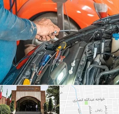 آموزشگاه تعمیرات خودرو در خواجه عبدالله