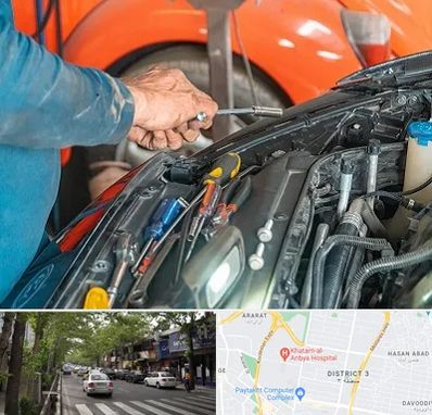 آموزشگاه تعمیرات خودرو در ظفر 