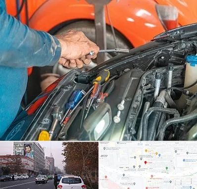 آموزشگاه تعمیرات خودرو در کارگر شمالی