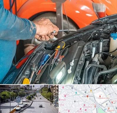 آموزشگاه تعمیرات خودرو در خیابان زند شیراز