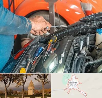 آموزشگاه تعمیرات خودرو در تویسرکان