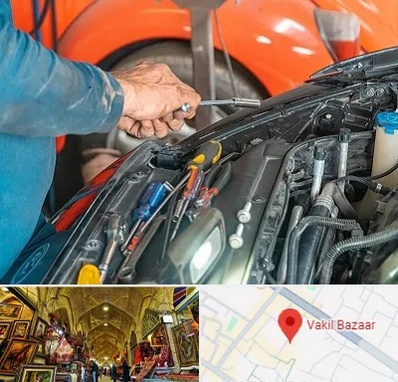 آموزشگاه تعمیرات خودرو در بازار وکیل شیراز