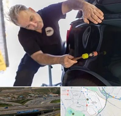 آموزشگاه صافکاری pdr در یاغچیان تبریز