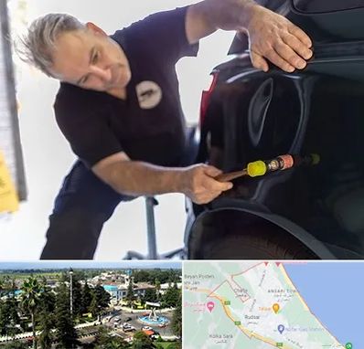 آموزشگاه صافکاری pdr در رودسر