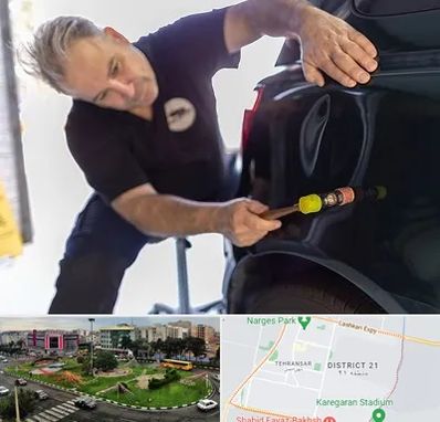 آموزشگاه صافکاری pdr در تهرانسر 