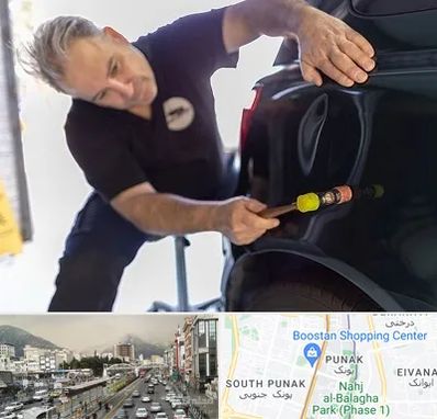 آموزشگاه صافکاری pdr در پونک 