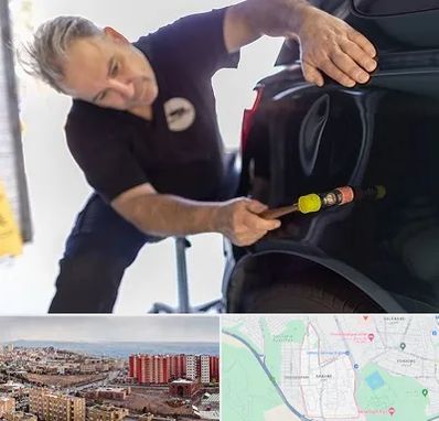 آموزشگاه صافکاری pdr در سهند تبریز