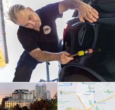 آموزشگاه صافکاری pdr در فرشته 