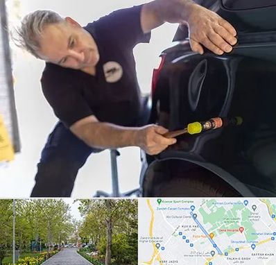 آموزشگاه صافکاری pdr در قدوسی غربی شیراز