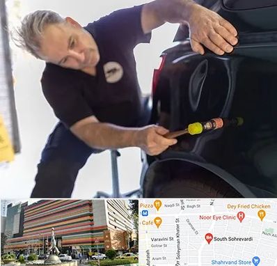 آموزشگاه صافکاری pdr در سهروردی 