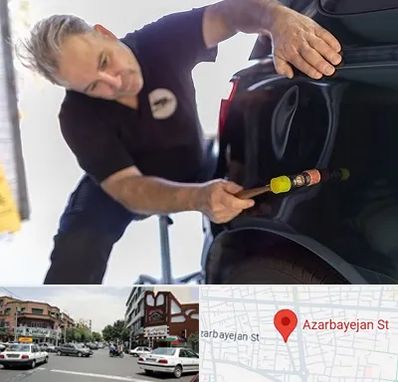 آموزشگاه صافکاری pdr در خیابان آذربایجان