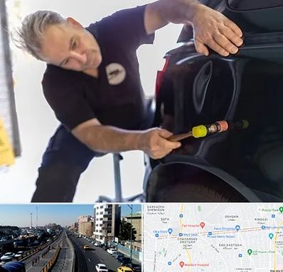 آموزشگاه صافکاری pdr در پیروزی 