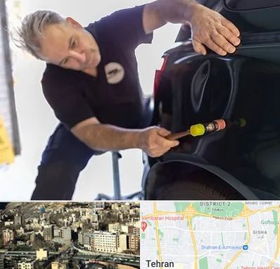 آموزشگاه صافکاری pdr در مرزداران