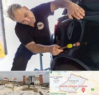 آموزشگاه صافکاری pdr در حکیمیه 