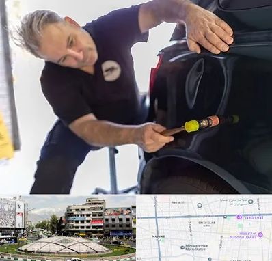 آموزشگاه صافکاری pdr در مرکز تهران