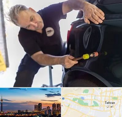 آموزشگاه صافکاری pdr در غرب تهران 