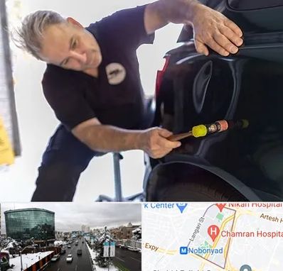 آموزشگاه صافکاری pdr در اقدسیه