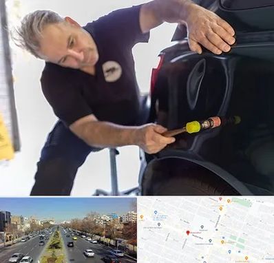 آموزشگاه صافکاری pdr در بلوار معلم مشهد