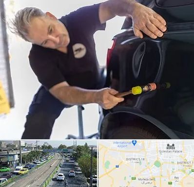 آموزشگاه صافکاری pdr در جنوب تهران 