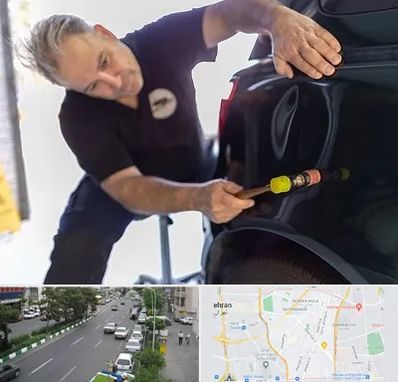 آموزشگاه صافکاری pdr در ستارخان 