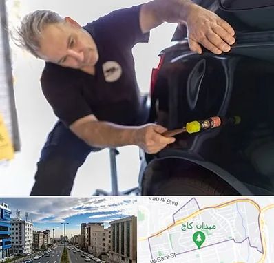 آموزشگاه صافکاری pdr در سعادت آباد 