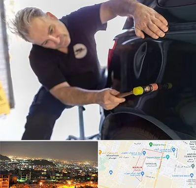 آموزشگاه صافکاری pdr در مارلیک کرج