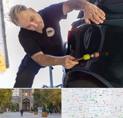 آموزشگاه صافکاری pdr در منطقه 12 تهران