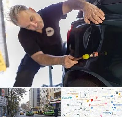 آموزشگاه صافکاری pdr در فاطمی