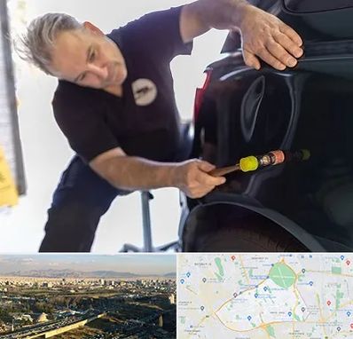 آموزشگاه صافکاری pdr در منطقه 19 تهران