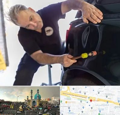 آموزشگاه صافکاری pdr در رسالت