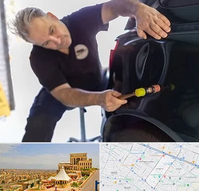 آموزشگاه صافکاری pdr در هاشمیه مشهد