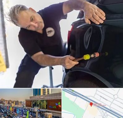 آموزشگاه صافکاری pdr در لاله پارک تبریز