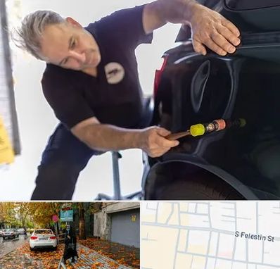 آموزشگاه صافکاری pdr در خیابان فلسطین