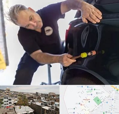 آموزشگاه صافکاری pdr در شمیران نو