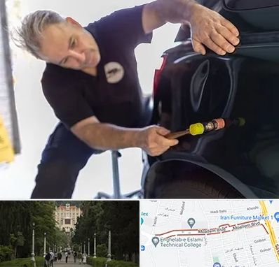 آموزشگاه صافکاری pdr در بلوار معلم رشت 