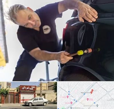 آموزشگاه صافکاری pdr در باجک قم