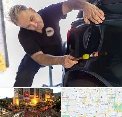 آموزشگاه صافکاری pdr در جنت آباد تهران 