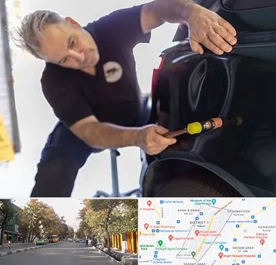 آموزشگاه صافکاری pdr در شریعتی 