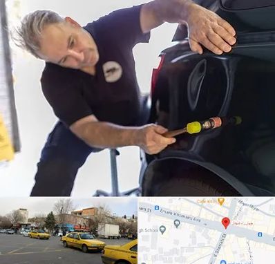 آموزشگاه صافکاری pdr در شهناز تبریز