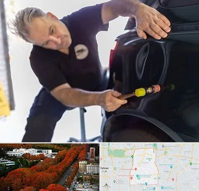 آموزشگاه صافکاری pdr در منطقه 6 تهران