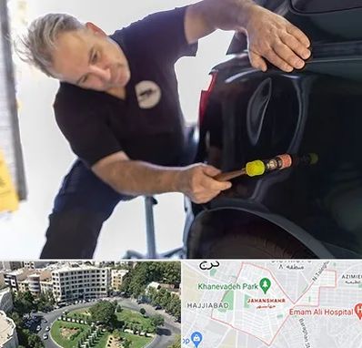 آموزشگاه صافکاری pdr در جهانشهر کرج 