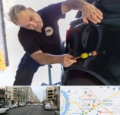 آموزشگاه صافکاری pdr در زیتون کارمندی اهواز